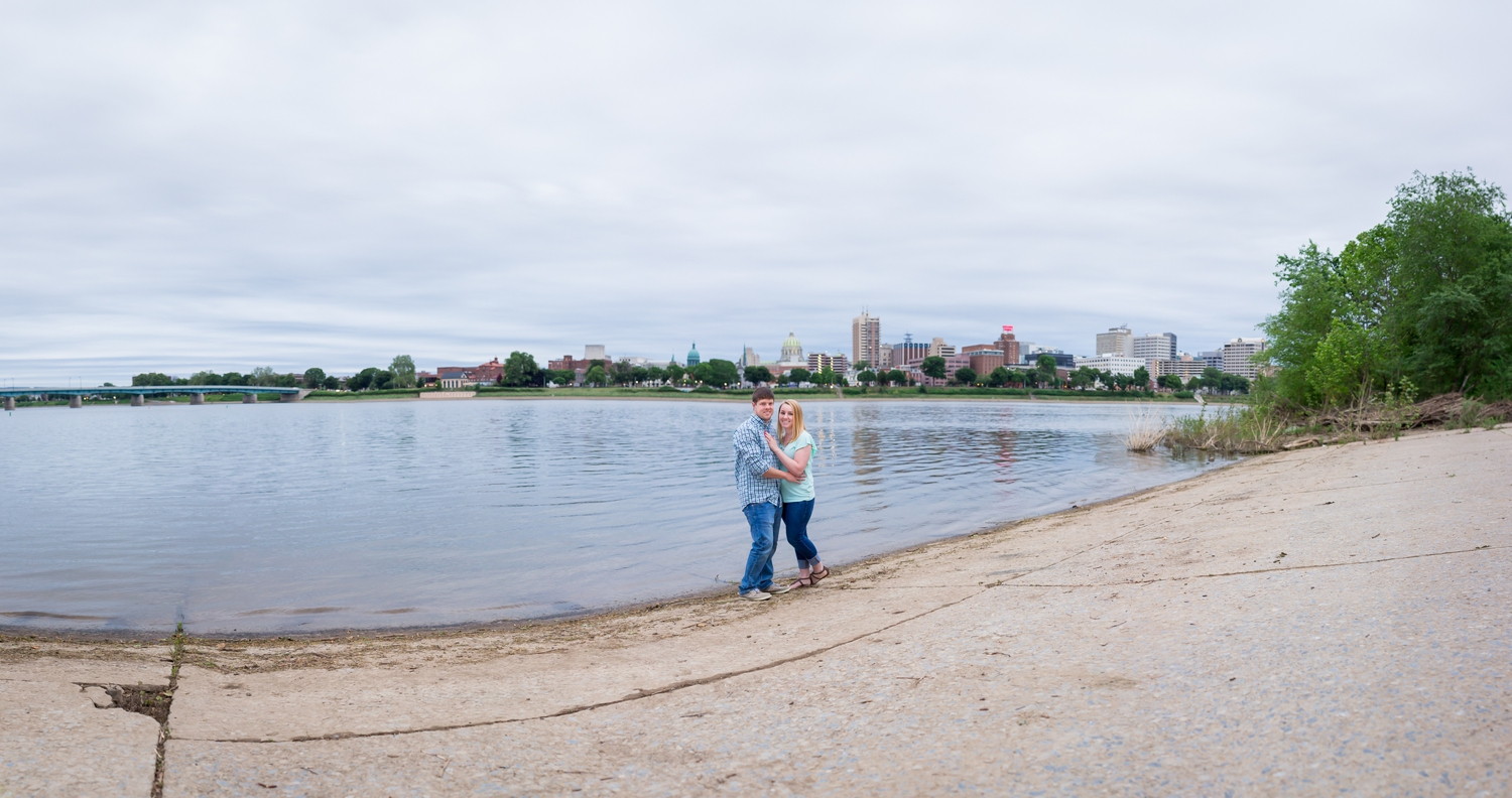 city island harrisburg engagement photography